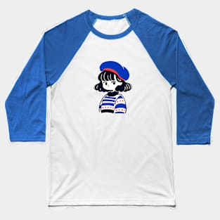 Kawaii girl anime Baseball T-Shirt